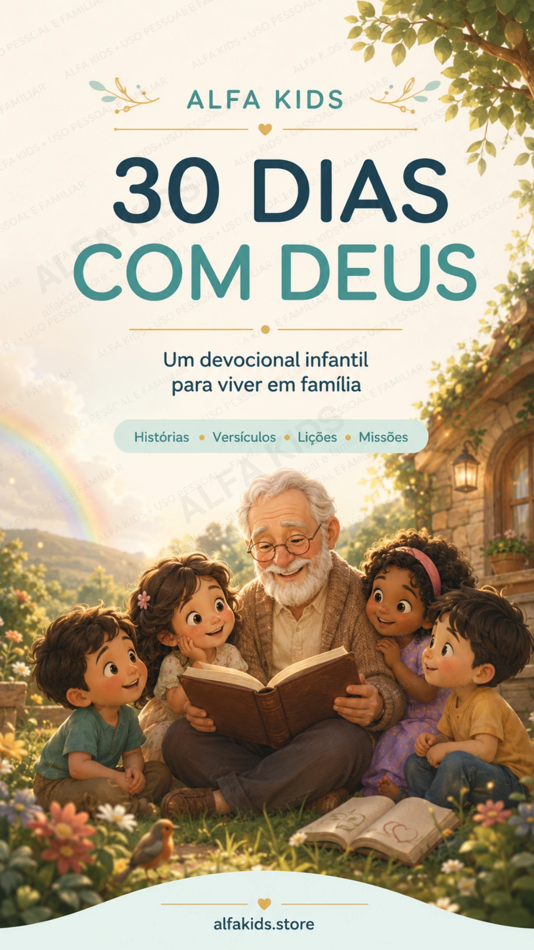Capa do Book Alfa Kids de Janeiro